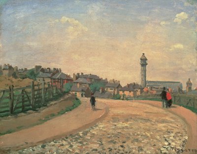 Crystal Palace, Upper Norwood af Camille Jacob Pissarro